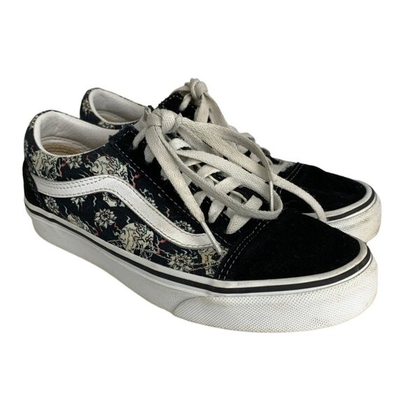 Van's Old School Flash Skulls Rose Women's Size 5 - Picture 1 of 10
